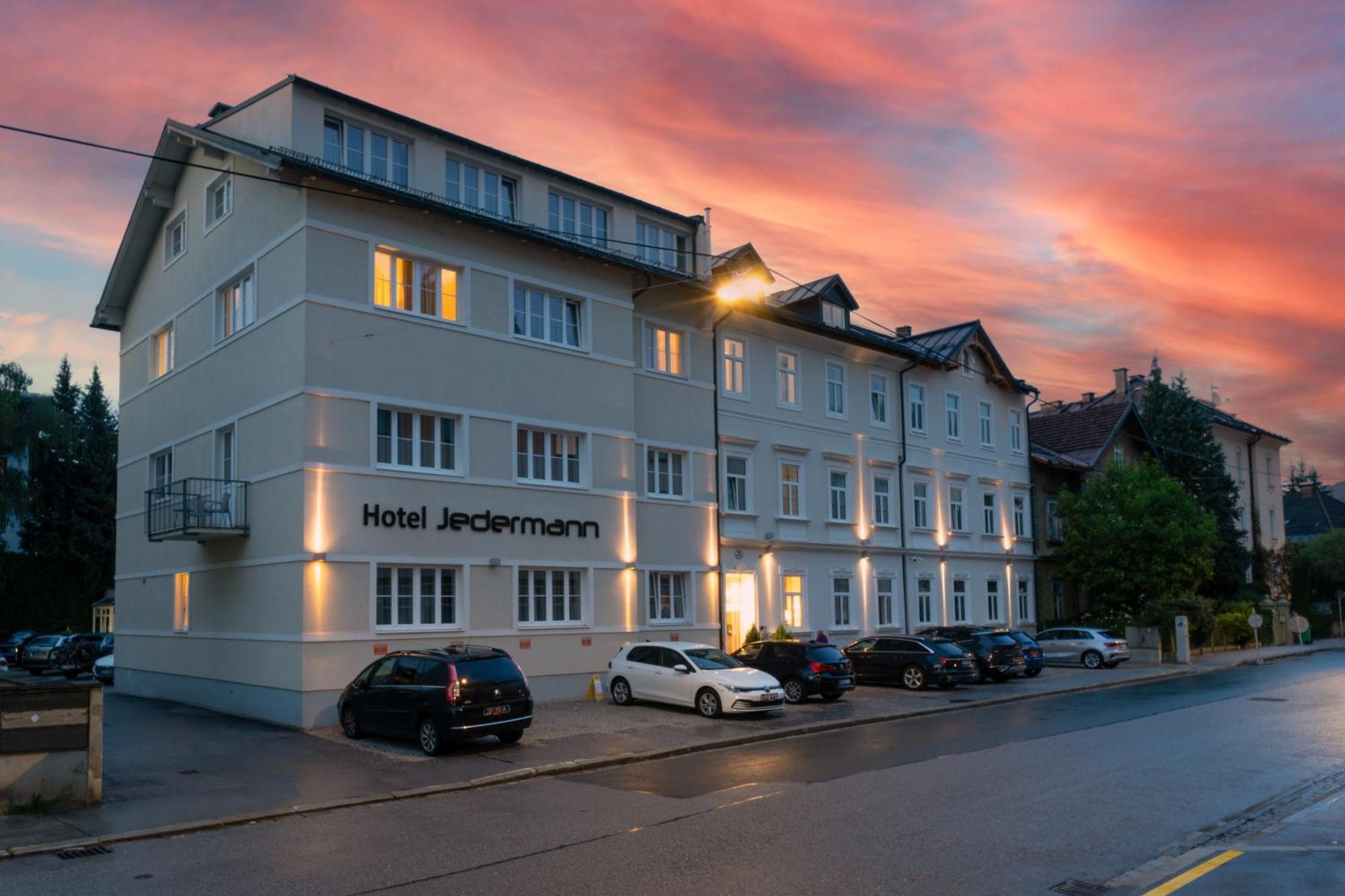 Das Jedermann Boutiquehotel Mit Stadtgarten Salzburgo Exterior foto